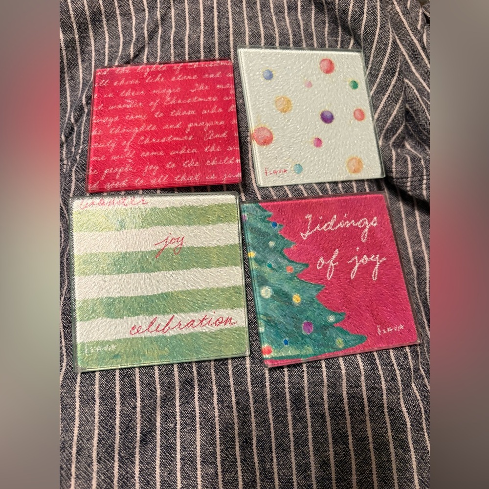 Christmas coasters